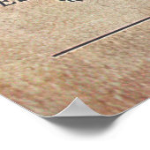 80th誕生日デコレーションポスター、80年前のバック ポスター (角)