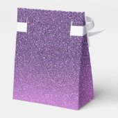 80th誕生日パープルピンクグリッターダイヤモンド名 フェイバーボックス (裏面サイド)