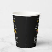 80th Birthday 1946 Legendary Retro 紙コップ (右)