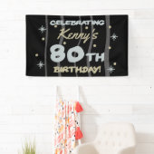 80th Birthday Partyお名前の追加 横断幕 (インサイチュ)