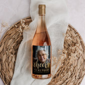 80th Birthday Partyフォト応援 ワインラベル