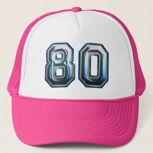 80th Birthday Party キャップ (正面)