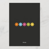 80th Birthday Party for 60s Music Lovers 招待状 (裏面)