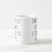 80th Birthday Party Gift 80 year old コーヒーマグカップ (中央)