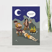 #81は、ユーモアの誕生日の父の日よく得ます カード (正面)