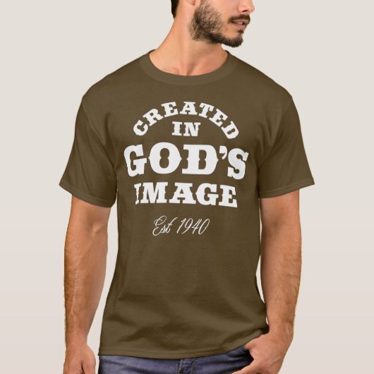81歳のキリスト教イエスへの贈り物1940 81st tシャツ (正面)