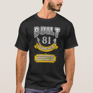 81誕生日衣装B日ことわざ年齢81年のジョーク Tシャツ