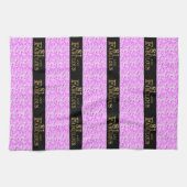 81誕生日 キッチンタオル (横)