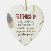 810.friendship偽り セラミックオーナメント (右)