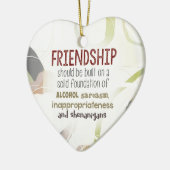 810.friendship偽り セラミックオーナメント (左)