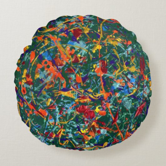 #818経湿化 ラウンドクッション (正面)