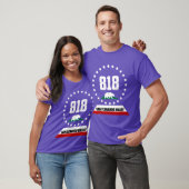 818 サンフェルナンドバレー カリフォルニア Tシャツ (ユニセックス)