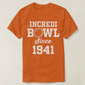 81 Year Old Bowler Bowling 1941 81st Birthday 1 Tシャツ (デザイン正面)