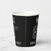 81th Birthday Party:アールデコスタイル+名前をカスタムする 紙コップ (右)