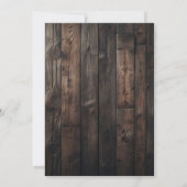 82歳の誕生日 バックヤードBBQ 祝賀会 招待状 (裏面)