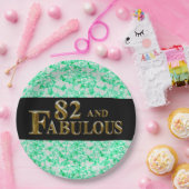 82歳の誕生日 ペーパープレート (パーティー)