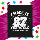 82歳皮肉ミームおもしろい82誕生日 カード