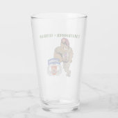 82番目のシグナル – ビールピントグラス タンブラーグラス (裏面)