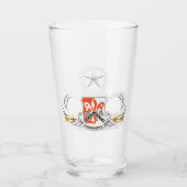 82番目のシグナル – ビールピントグラス タンブラーグラス (正面)