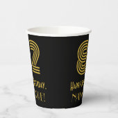 82番目の誕生日:インスパイアアールデコの検索「82」と名前 紙コップ (左)