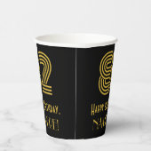 82番目の誕生日:インスパイアアールデコの検索「82」と名前 紙コップ (右)