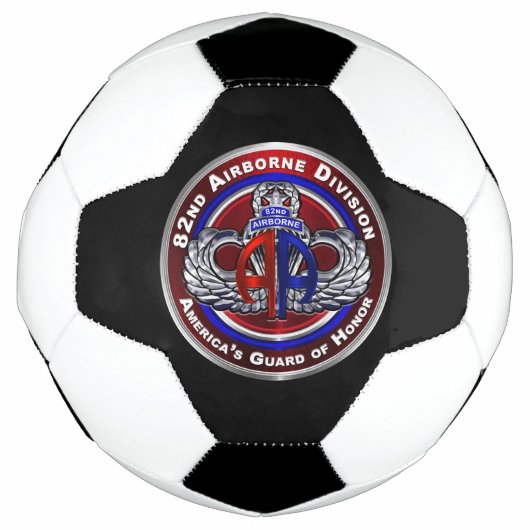 82空挺師団お買い得価格 サッカーボール (正面)