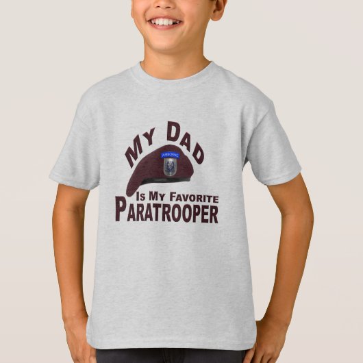 82空挺師団の父Tシャツ Tシャツ (正面)