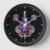 82空挺師団退役軍人 壁時計 (正面)
