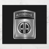 82空挺師団 アメリカの名誉の守護者 ビールラベル (シングルラベル)