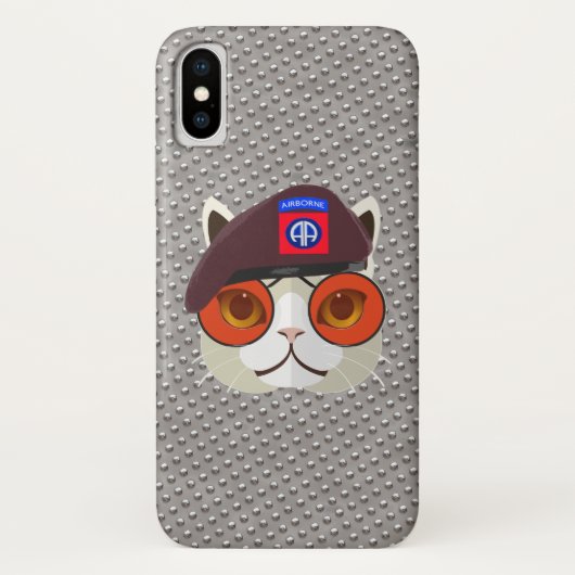 82空挺師団「限りなく前進」 Case-Mate iPhoneケース (裏面)