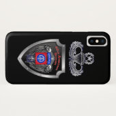 82空挺師団「All The Way」 Case-Mate iPhoneケース (裏面(横))