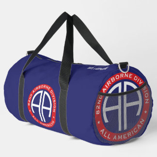 82nd Airborne "All American" Division Personalized ダッフルバッグ