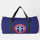 82nd Airborne "All American" Division Personalized ダッフルバッグ (裏面)