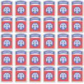 82nd Airborne All American patch x30 シール (正面)