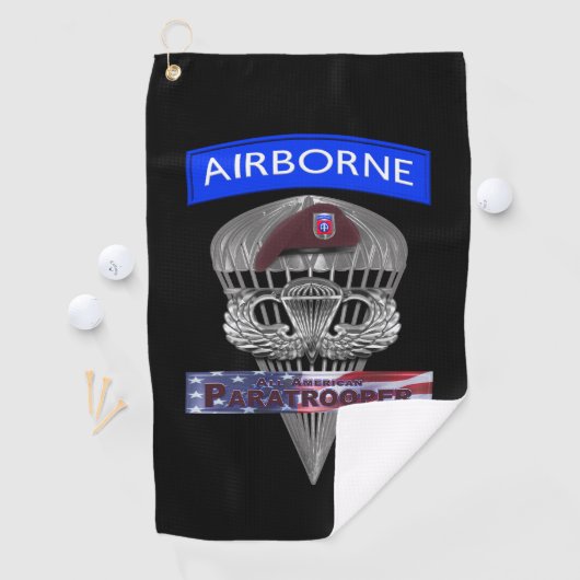 82nd Airborne Division  ゴルフタオル (インサイチュ)