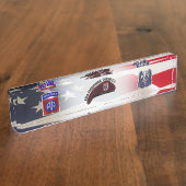 82nd Airborne Division  デスクネームプレート (側面)