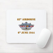 82nd Airborne Division 6th June 1944 マウスパッド (マウス)