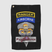 82nd Airborne Division Airborne Ranger ゴルフタオル (正面)