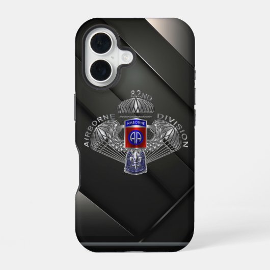 82nd Airborne Division  Case-Mate iPhone カーゼ 16ケース (裏面)