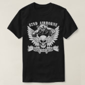 82nd Airborne Division Fort Bragg Death from Above Tシャツ (デザイン正面)