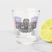 82nd Airborne Division Jumpmaster ショットグラス (正面)