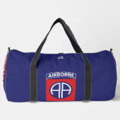 82nd Airborne Division "Veteran" Personalized ダッフルバッグ (正面)