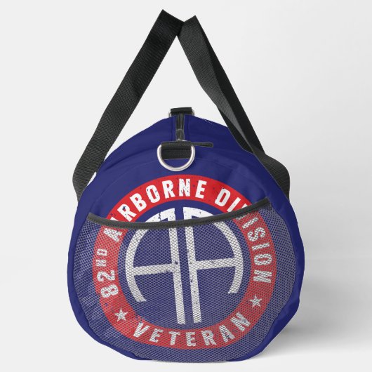 82nd Airborne Division "Veteran" Personalized ダッフルバッグ (右)