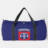 82nd Airborne Division "Veteran" Personalized ダッフルバッグ (裏面)