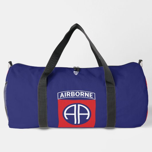 82nd Airborne Division "Veteran" Personalized ダッフルバッグ (裏面)