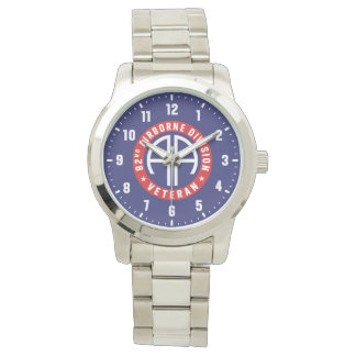 82nd Airborne Division Veteran Stainless Steel  腕時計