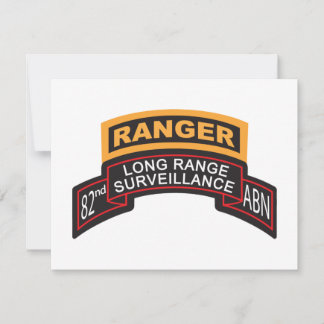 82nd Airborne LRS Scroll、Ranger Tab