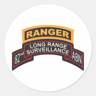 82nd Airborne LRS Scroll、Ranger Tab ラウンドシール