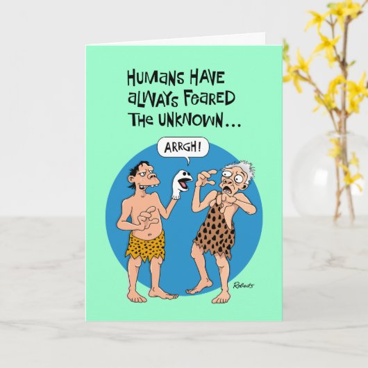 83おもしろい誕生日 カード (黄色い花)