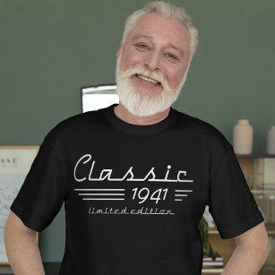 83スタイリッシュ番目の誕生日の自動オーナクラシック、1941 Tシャツ
